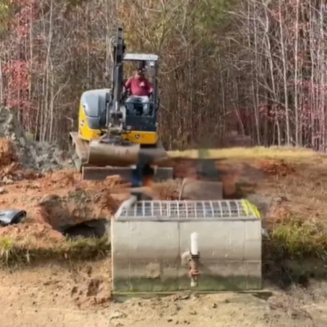 Excavation of a pipe joint