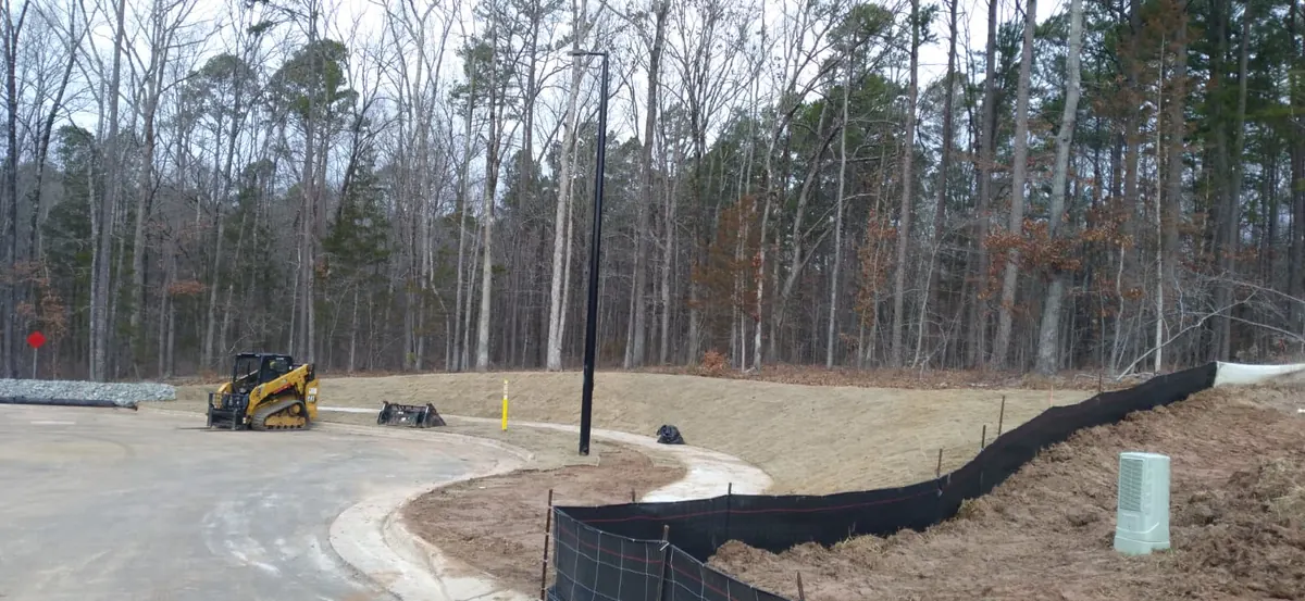 Berm and drainage system